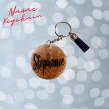 Load image into Gallery viewer, Custom Keychain| Personalized Keychain with Name & Tassel | Acrylic