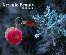 Load image into Gallery viewer, Custom Keychain| Personalized Keychain with Name & Tassel | Acrylic