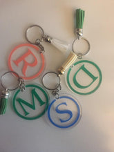Load image into Gallery viewer, Personalized Monogram Keychain