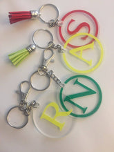 Load image into Gallery viewer, Personalized Monogram Keychain