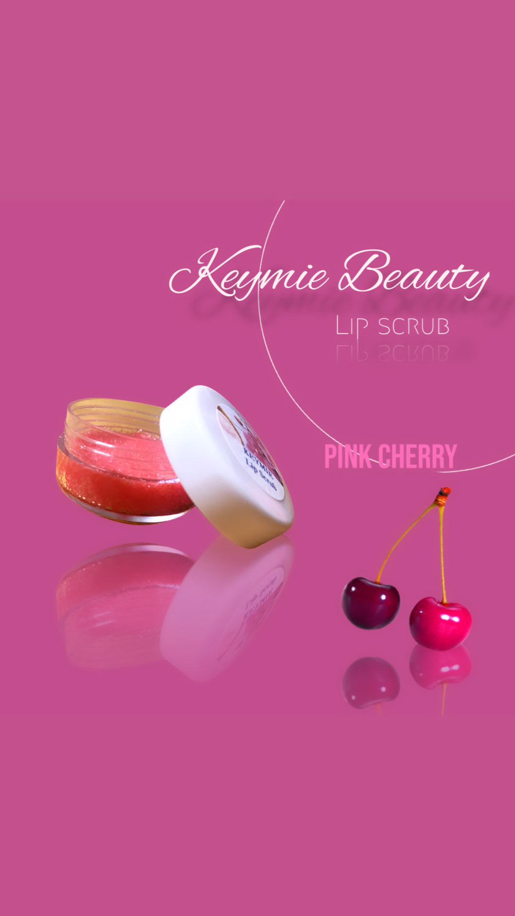 Pink Cherry Lip Scrub